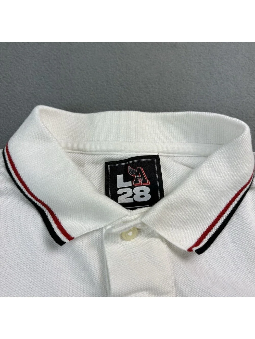 Polo Ralph Lauren LA Olympics 2028 Polo Shirt Size Medium White